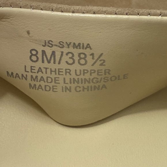 Jessica Simpson Symia Jute and Leather Platform Sandal Women's 8M - Picture 15 of 15